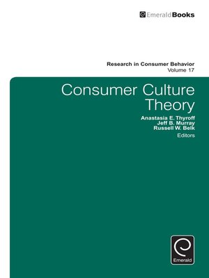 cover image of Research in Consumer Behavior, Volume 17, Number 300